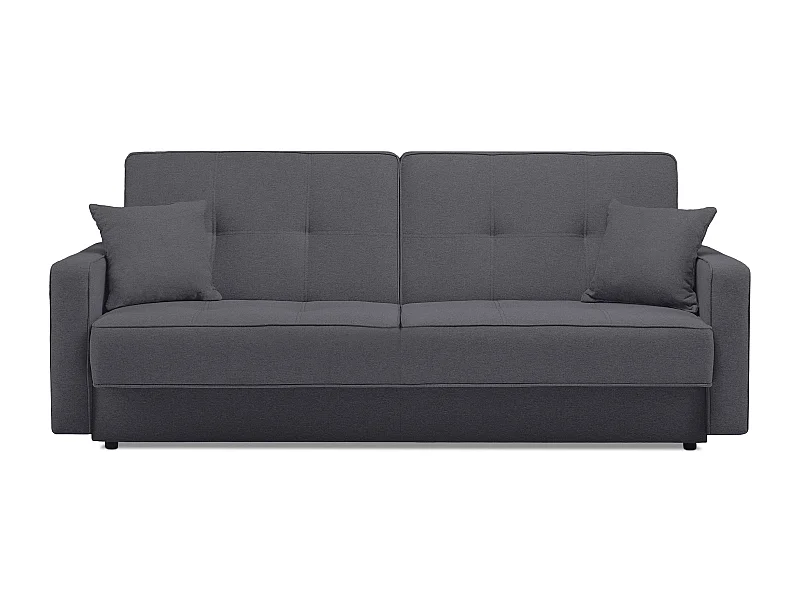 Schlafsofa ORIO - 3-Sitzer - Anthrazit
