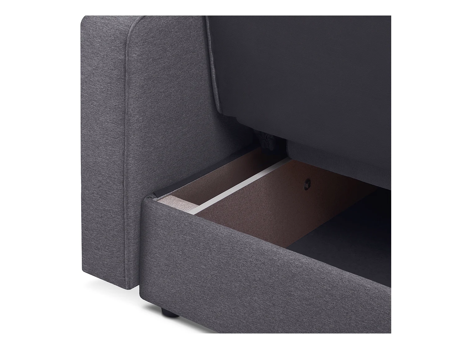 Schlafsofa ORIO - 3-Sitzer - Anthrazit