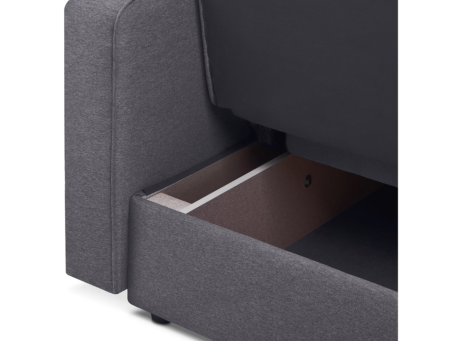Schlafsofa ORIO - 3-Sitzer - Anthrazit