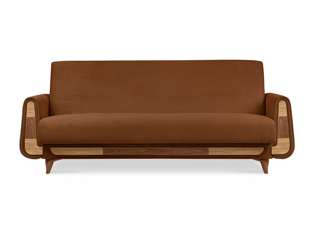 Kauf Unique Sofa 3 Personen - Orange - GUSTAVO II