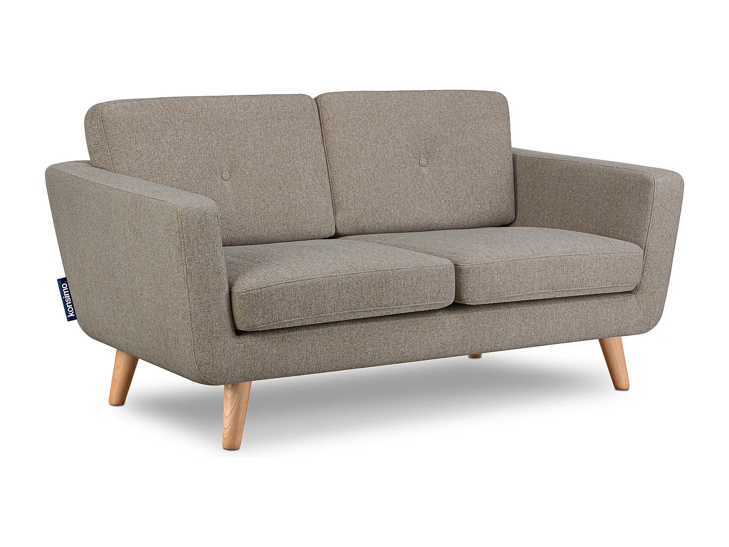 Sofa 2 Personen - Hellbraun - TAGIO