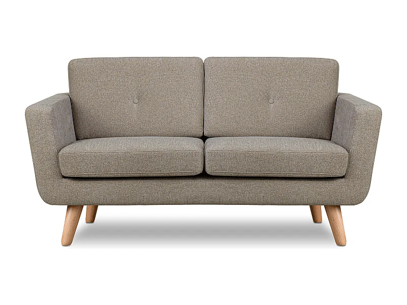 Sofa 2 Personen - Hellbraun - TAGIO