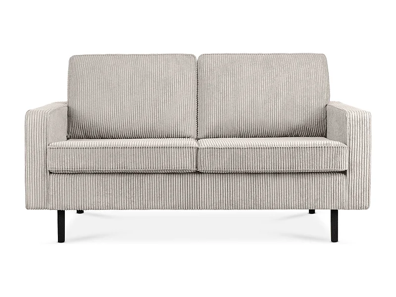 Sofa 2-Sitzer - Creme - INVIA
