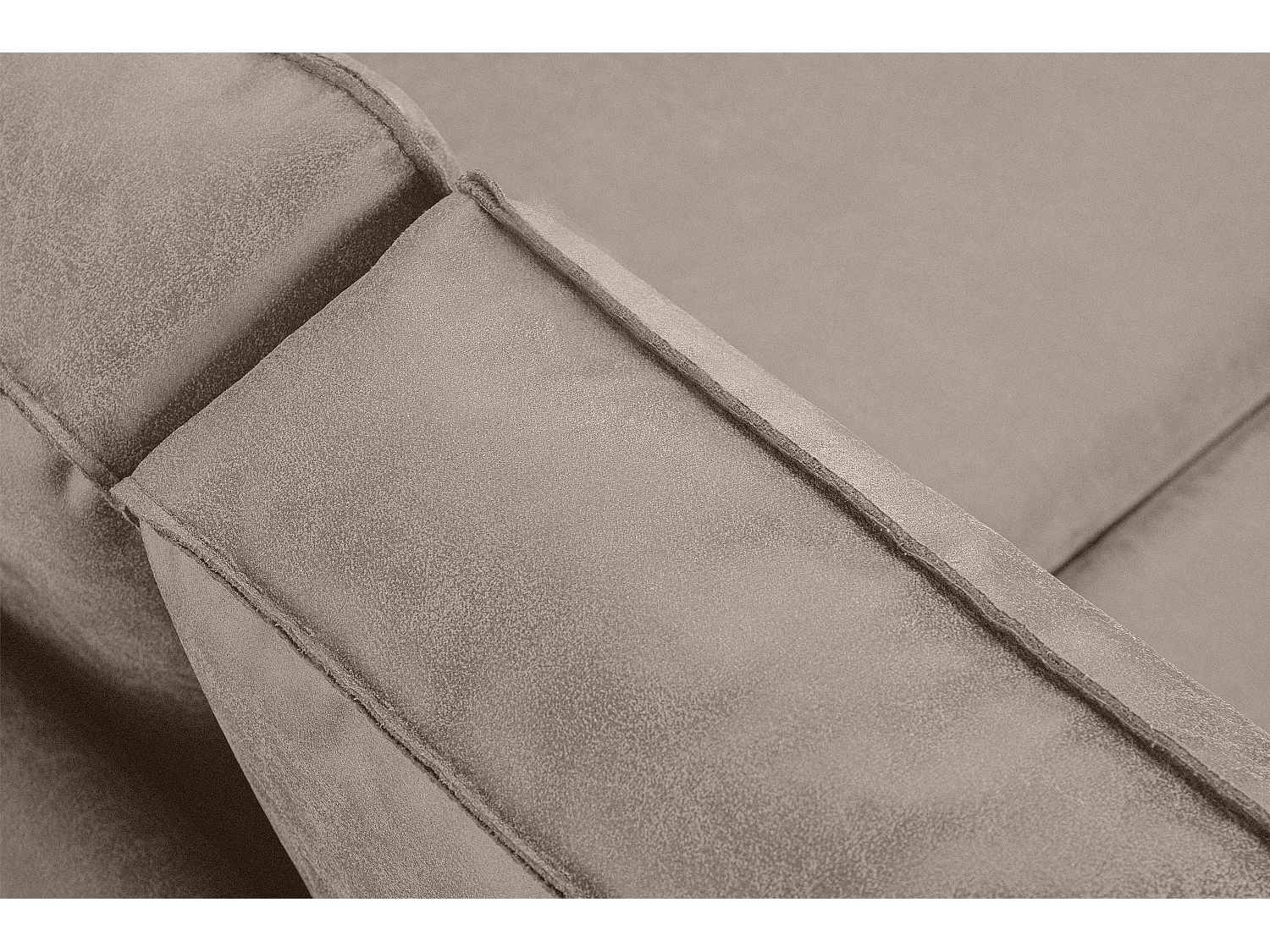 Sofa 2-Sitzer - Hellgrau - INVIA