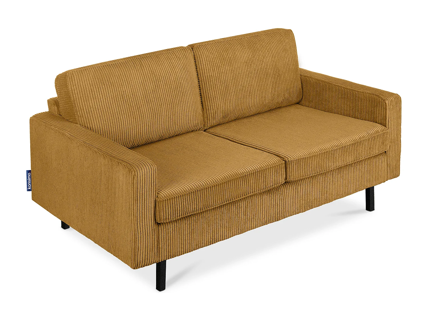 Sofa 2-Sitzer - Gelb - INVIA