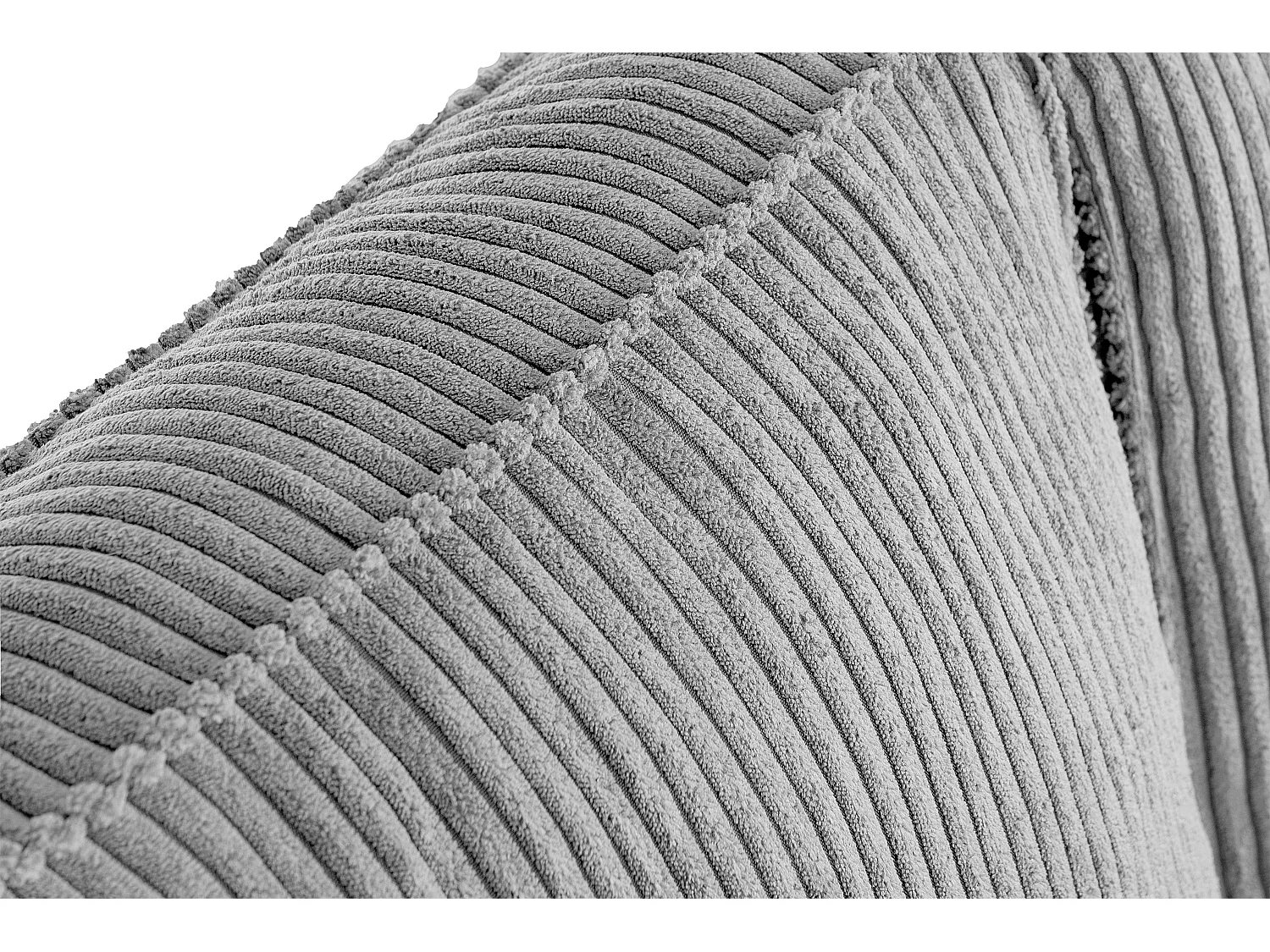 Sofa 2-Sitzer - Aschgrau - INVIA