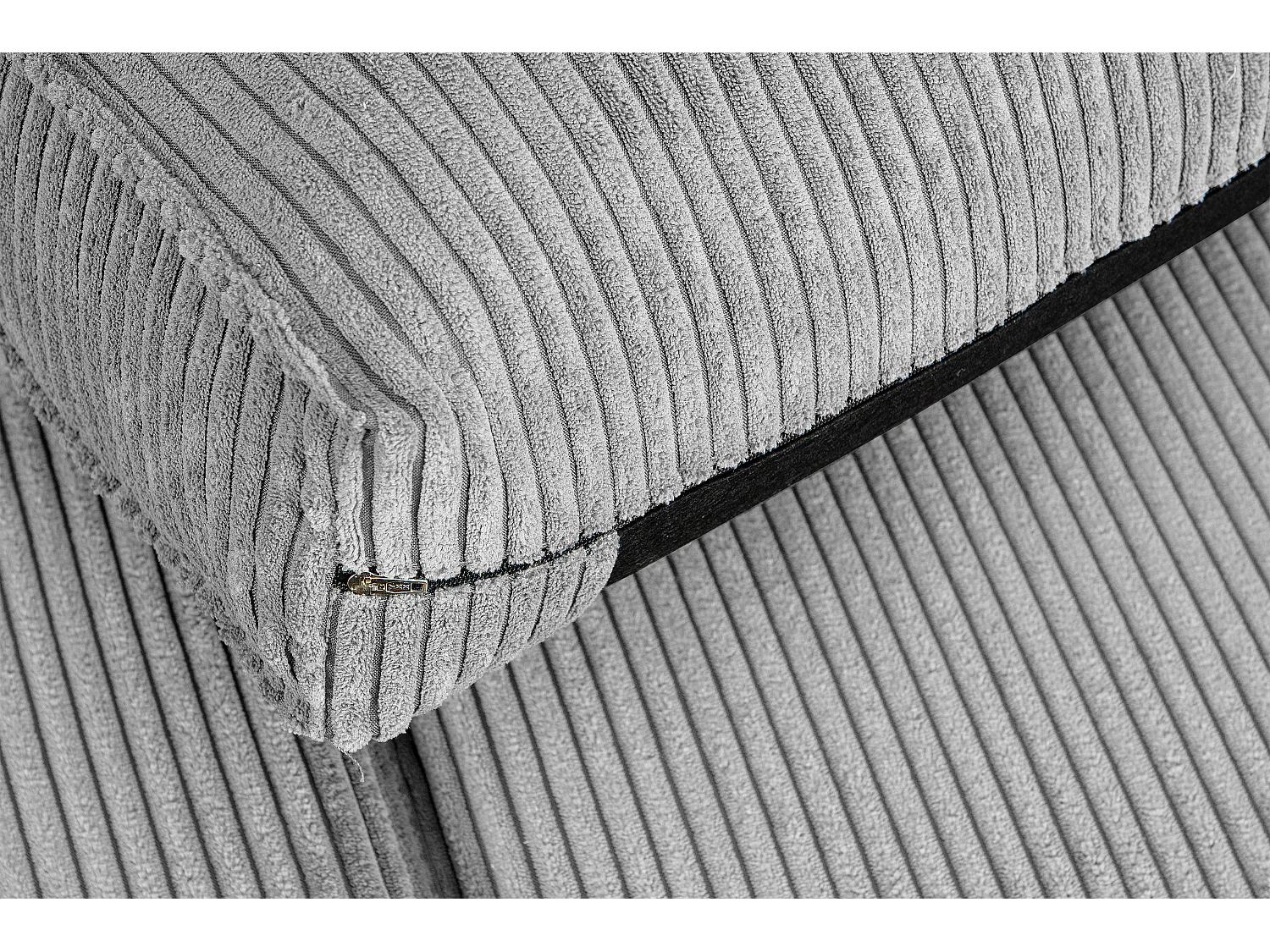 Sofa 2-Sitzer - Aschgrau - INVIA