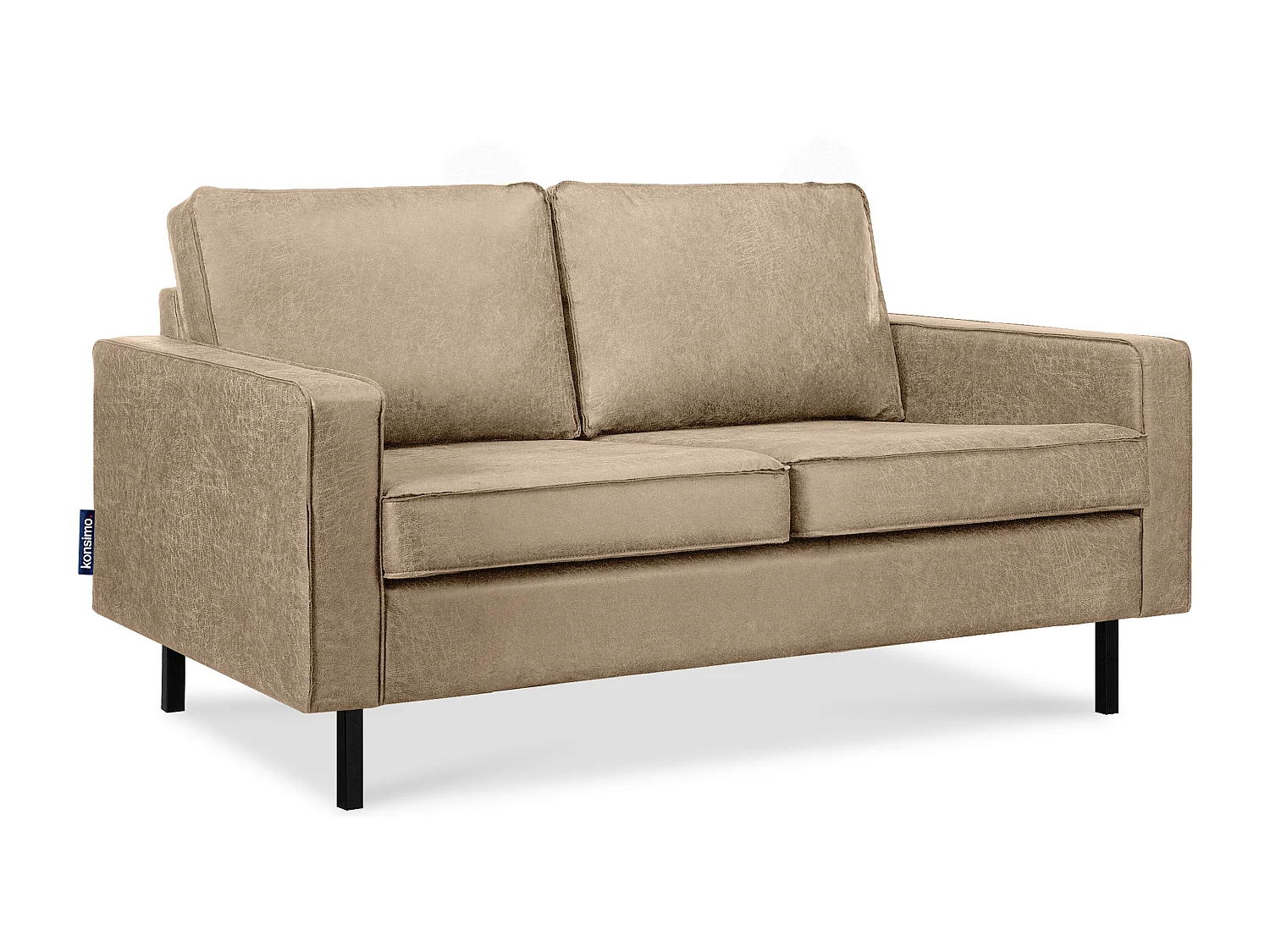 Sofa 2-Sitzer - Beige - INVIA