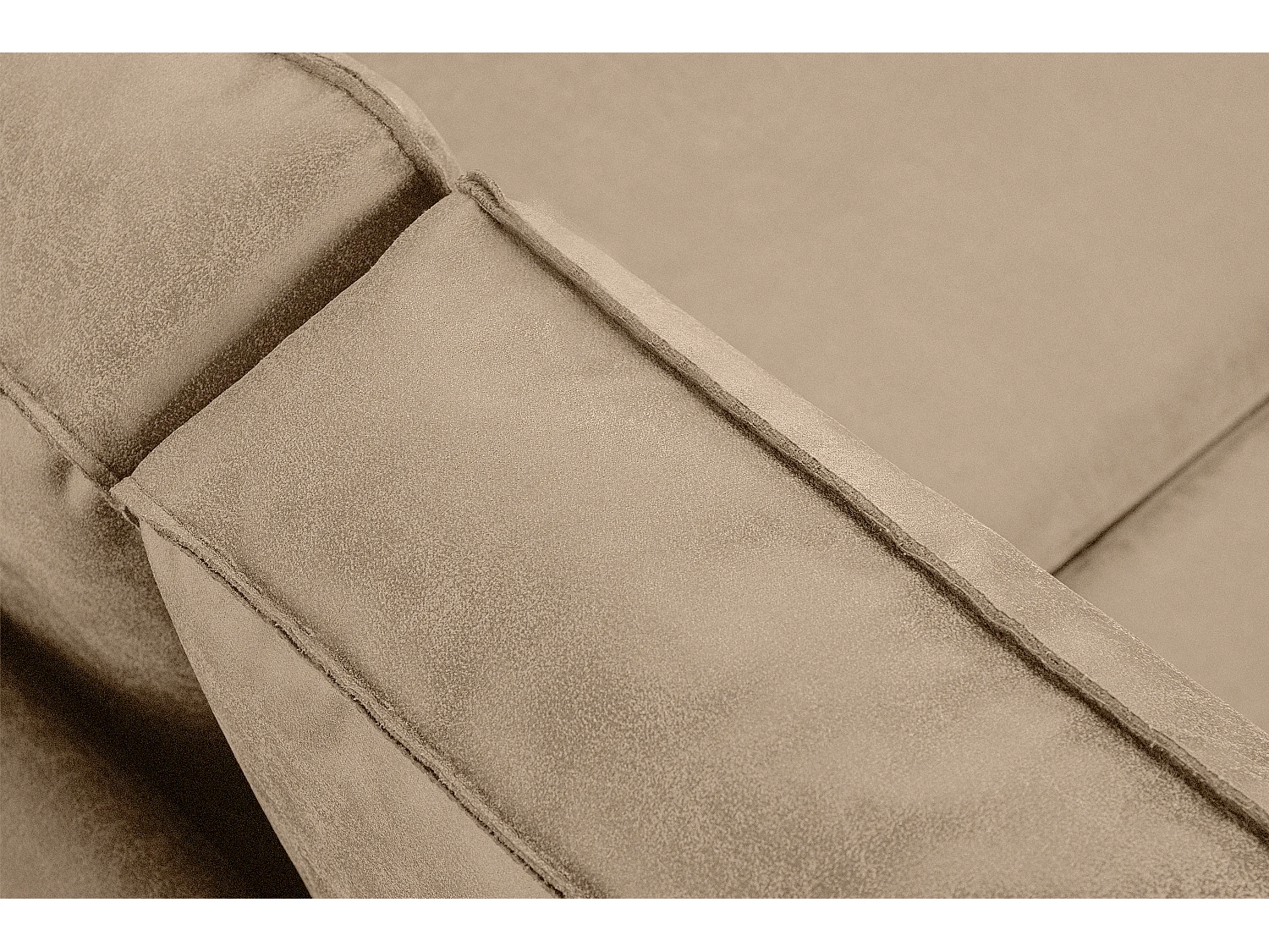 Sofa 2-Sitzer - Beige - INVIA