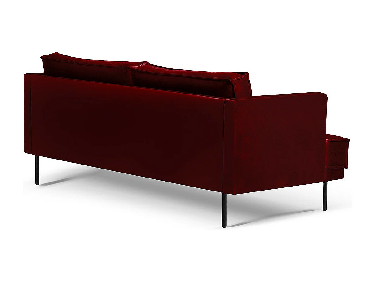 Sofa 3-Personen - Bordeaux/Rosé - GANZO