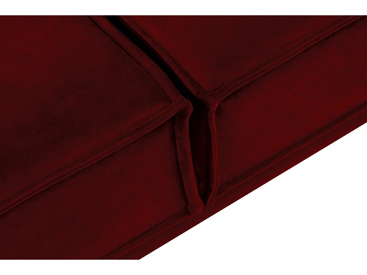 Sofa 3-Personen - Bordeaux/Rosé - GANZO