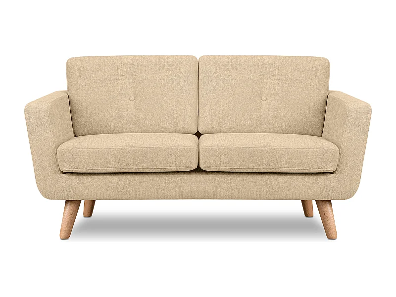 Sofa 2 Personen - Creme - TAGIO