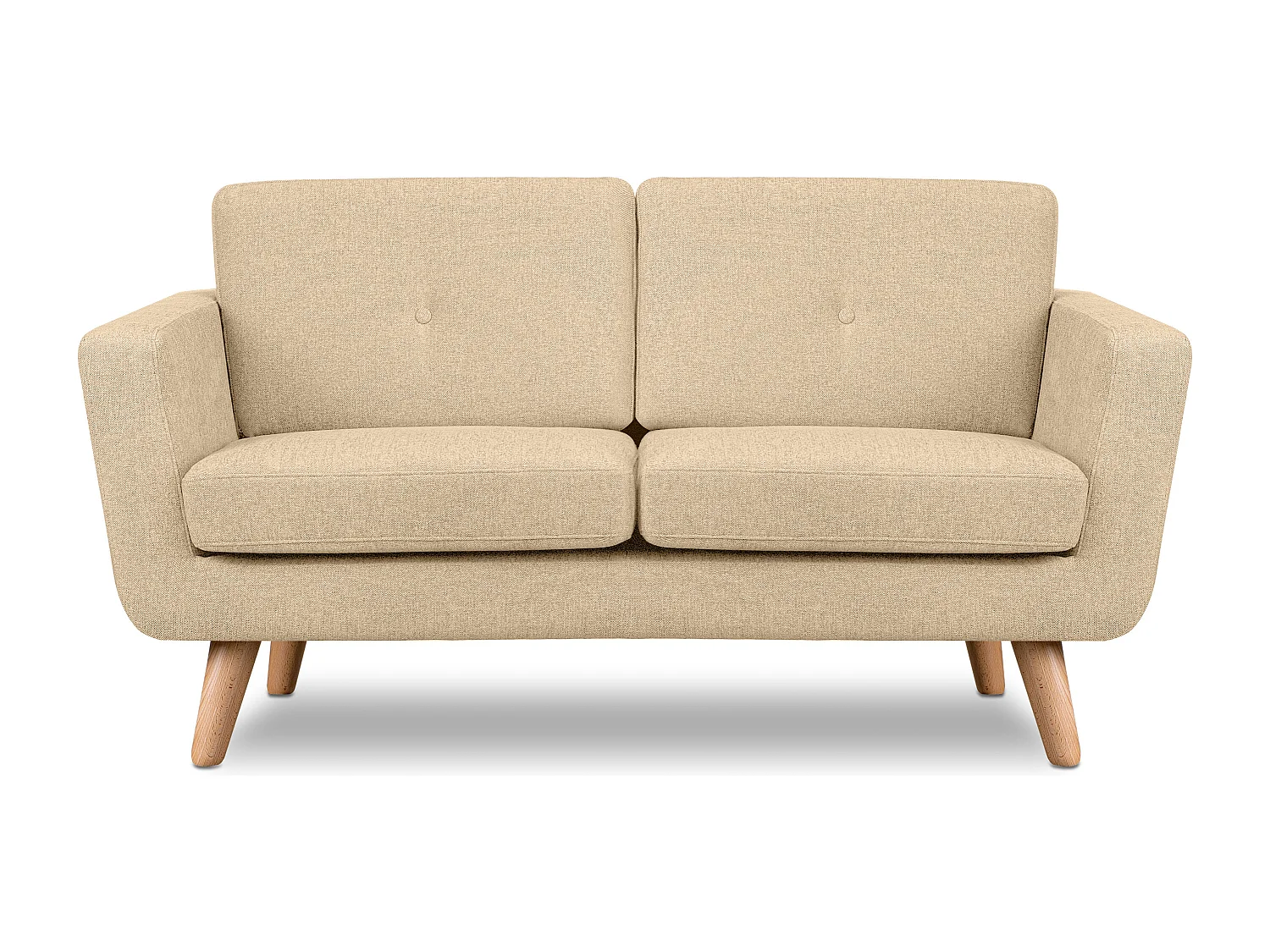 Sofa 2 Personen - Creme - TAGIO