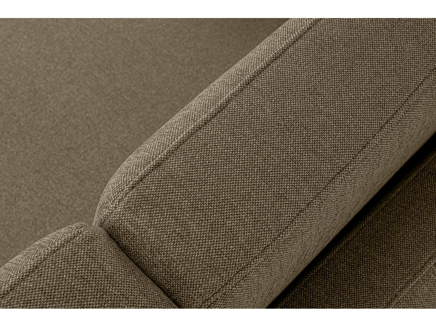 Sofa 2 Personen - Kaffeebraun - TAGIO