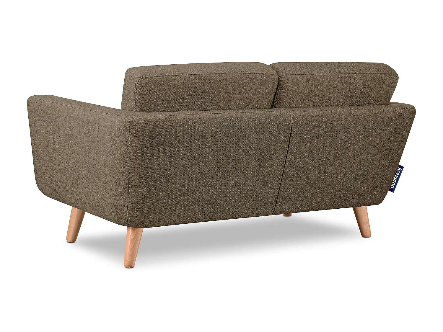 Sofa 2 Personen - Kaffeebraun - TAGIO