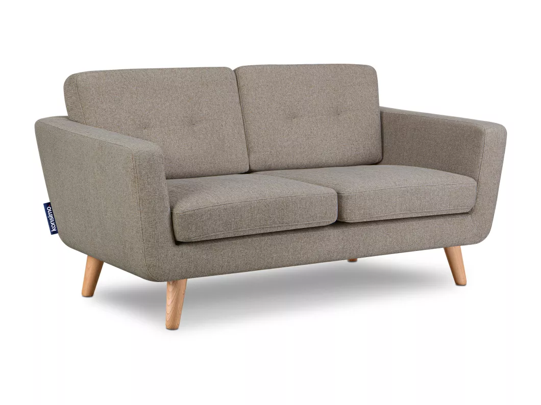 Kauf Unique Sofa 2 Personen - Hellbraun/Braun - TAGIO