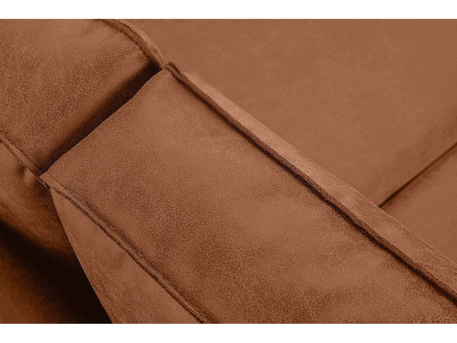 Sofa 2-Sitzer - Rot - INVIA