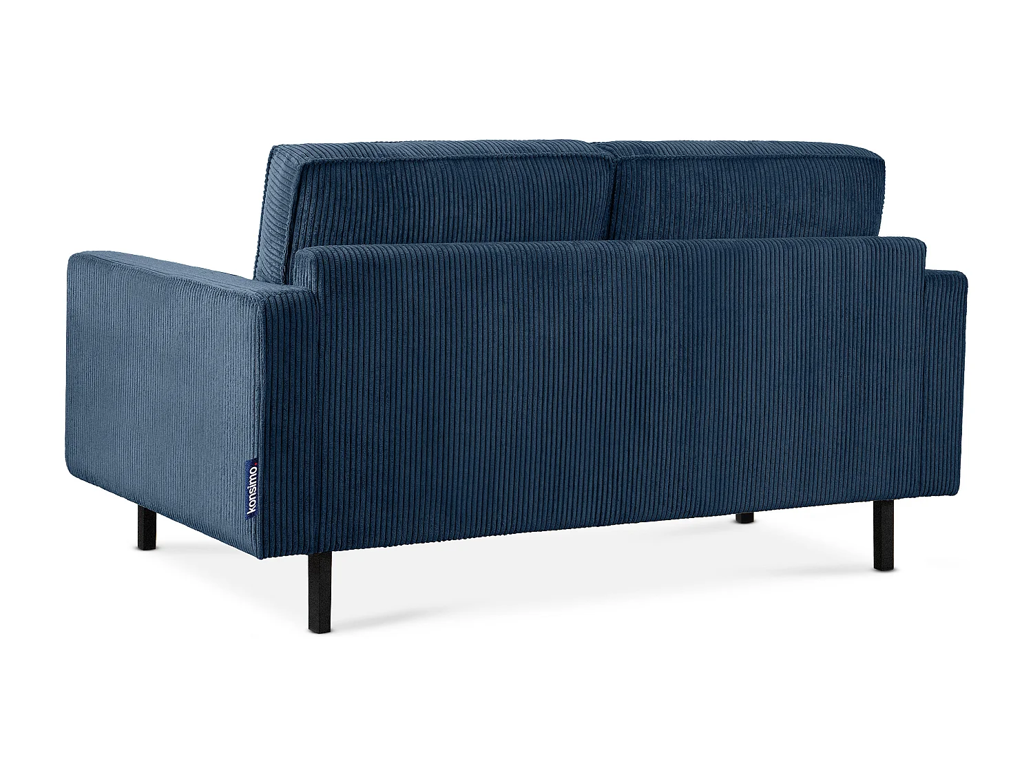 Sofa 2-Sitzer - Marineblau - INVIA