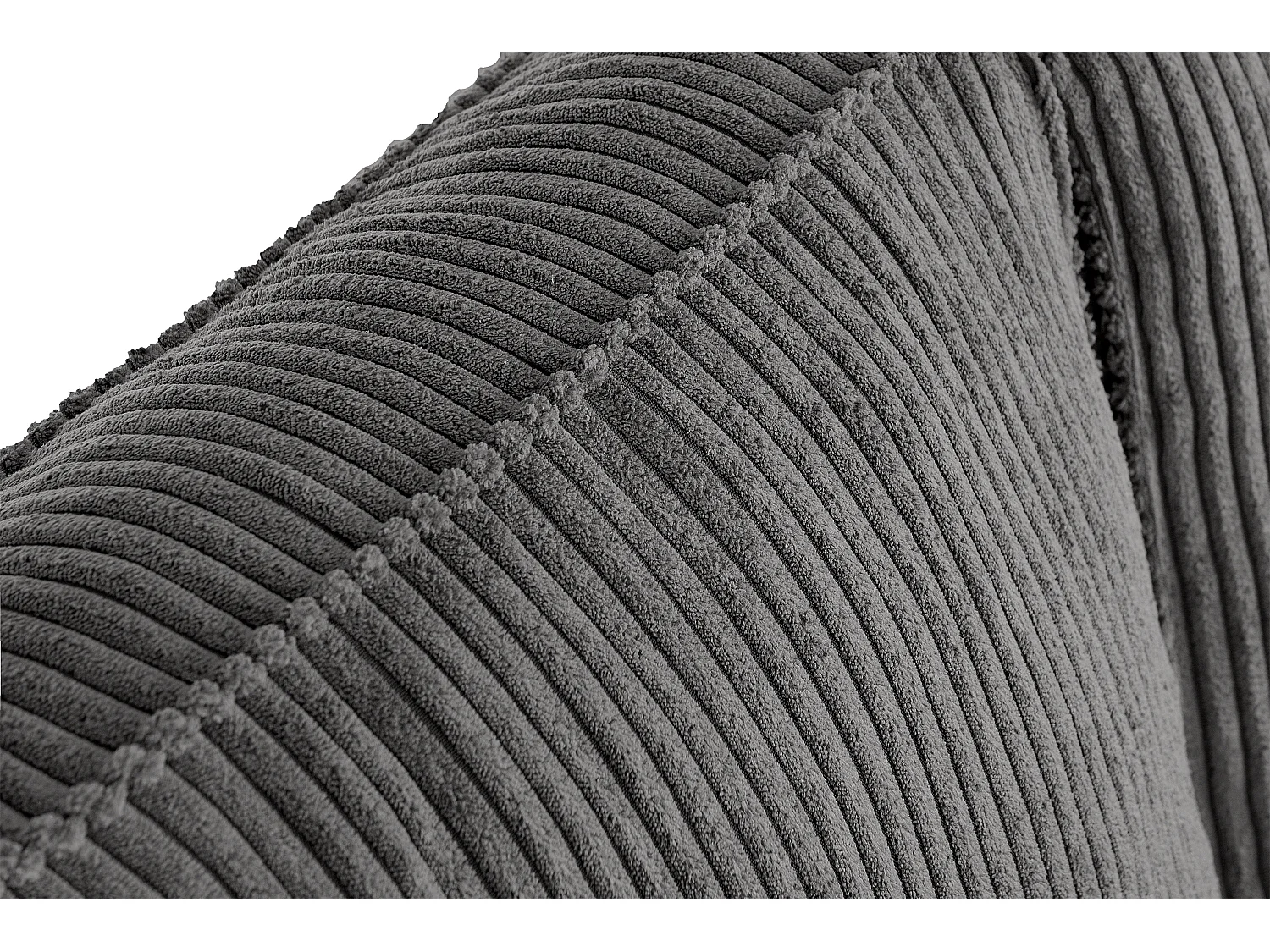 Sofa 2-Sitzer - Dunkelgrau - INVIA