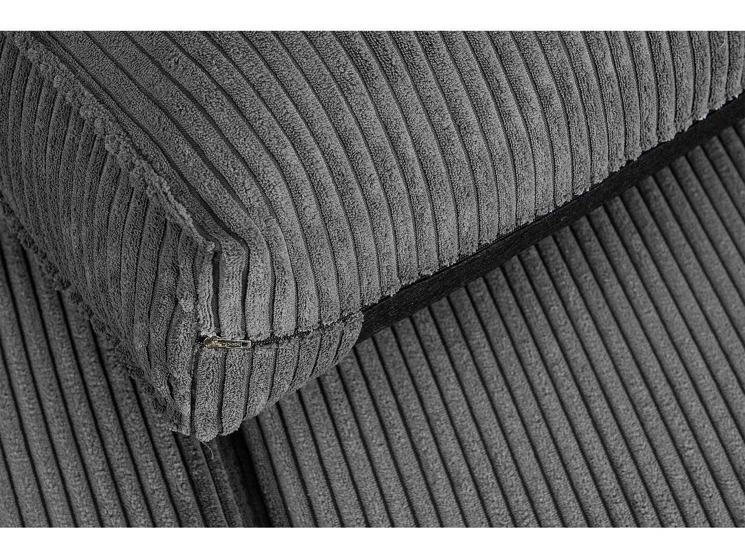 Sofa 2-Sitzer - Dunkelgrau - INVIA