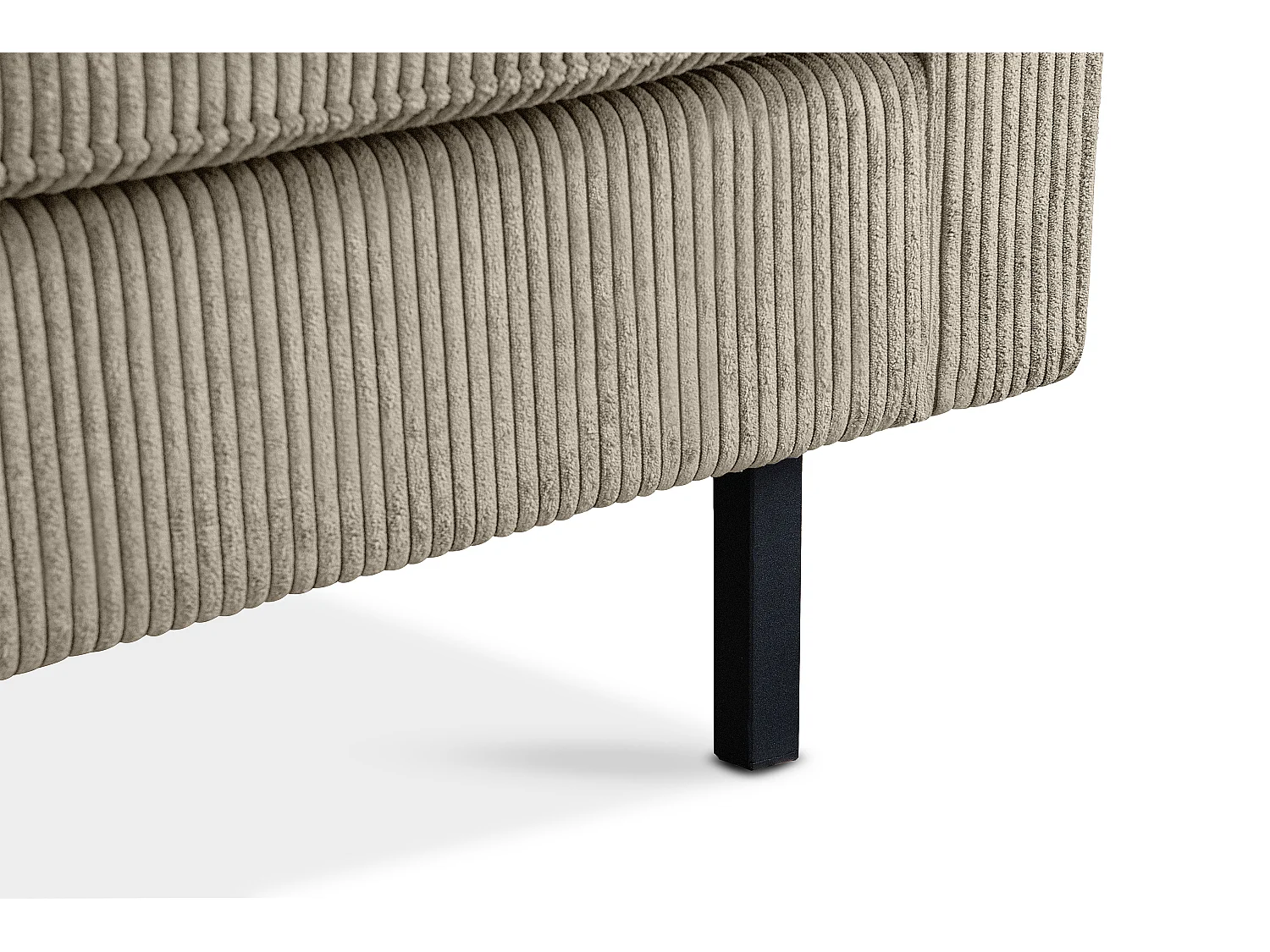 Sofa 2-Sitzer - Cremeweiß - INVIA