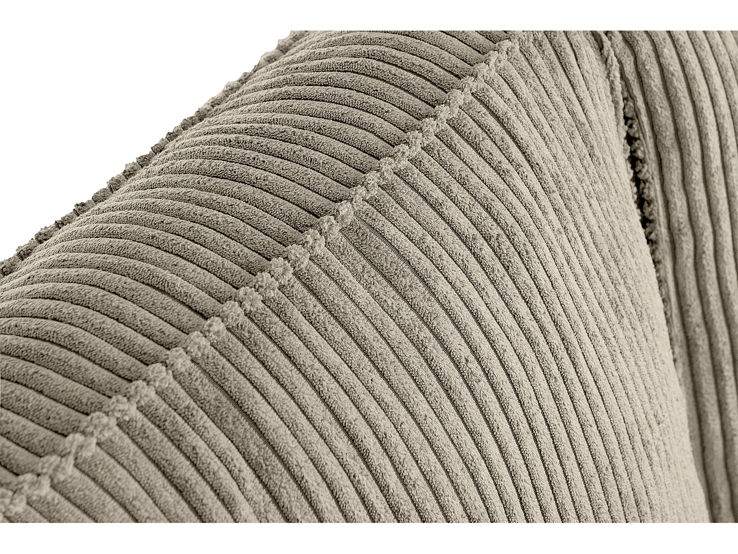 Sofa 2-Sitzer - Cremeweiß - INVIA