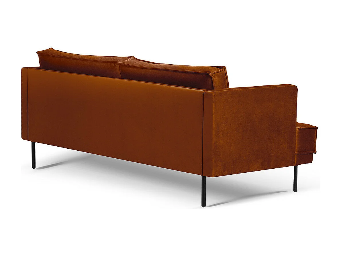 Sofa 3-Personen - Orange/Gelb - GANZO