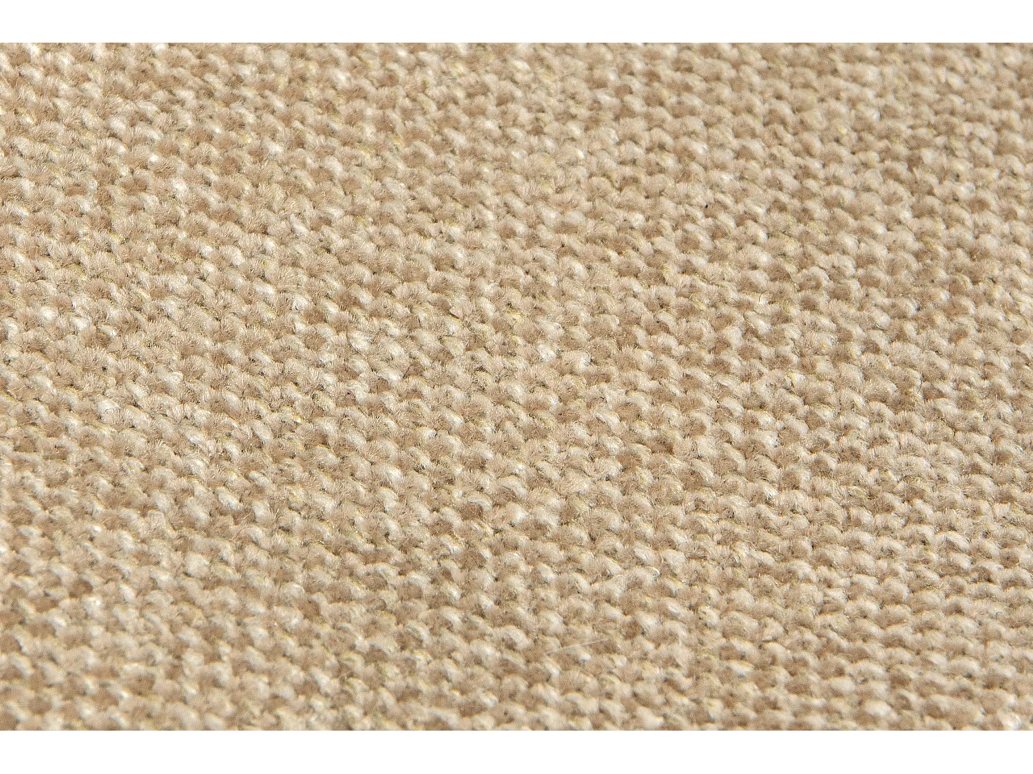 Sofa 2 Personen - Creme/Braun - TAGIO