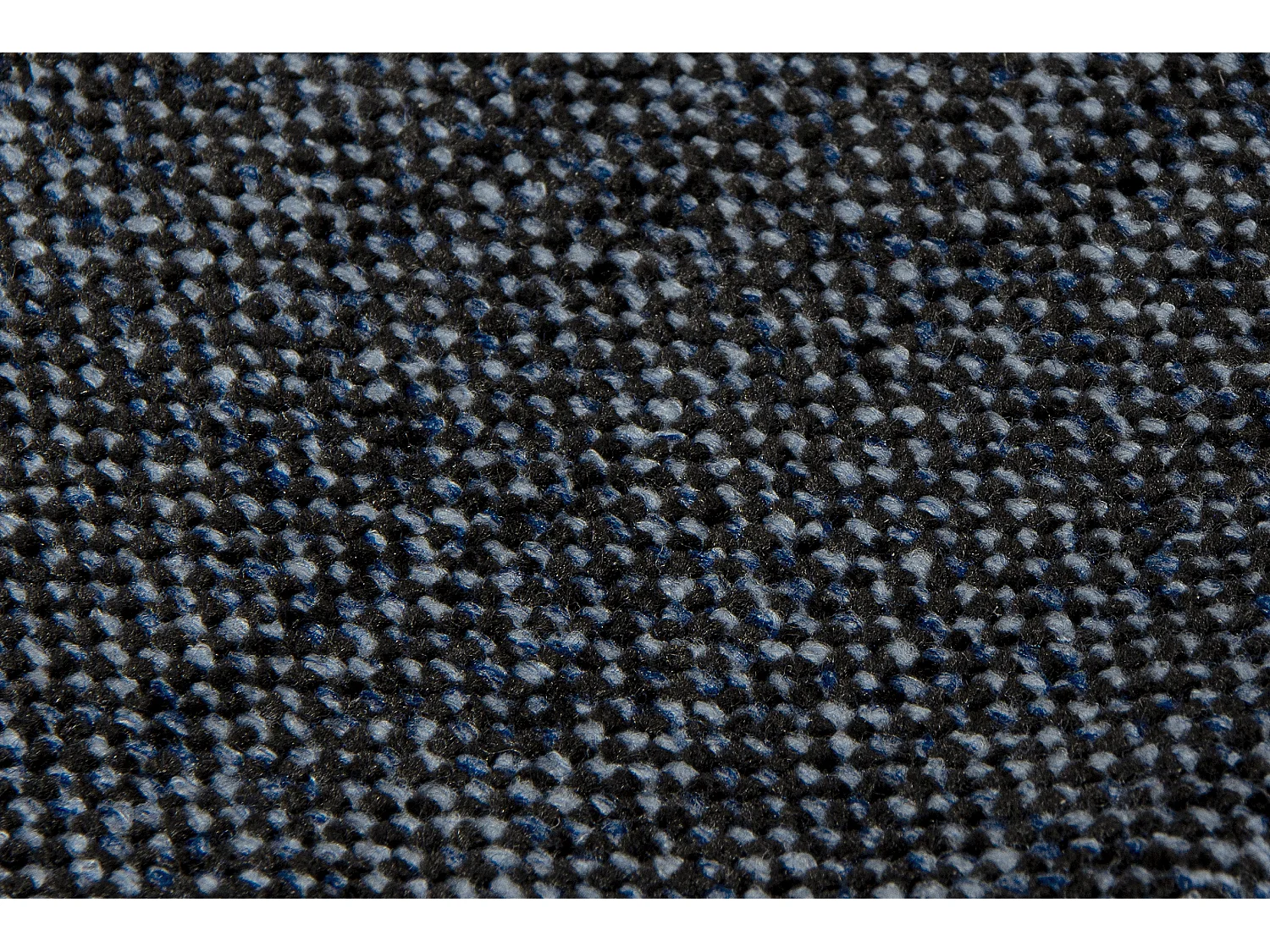 Sofa 2 Personen - Marineblau/Braun - TAGIO