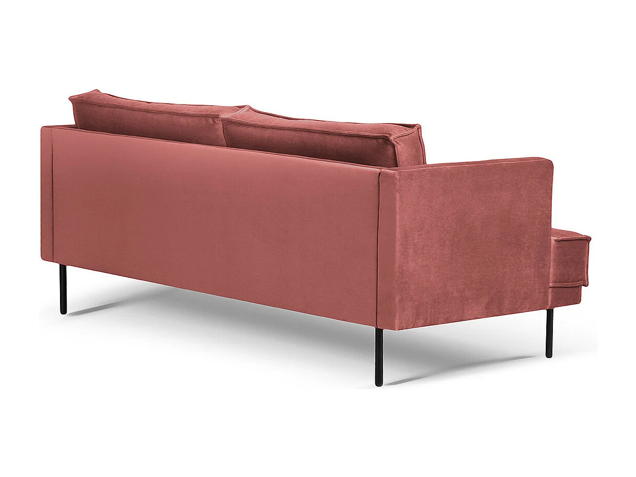 Sofa 3-Personen - Flamingorosa/Rosé - GANZO