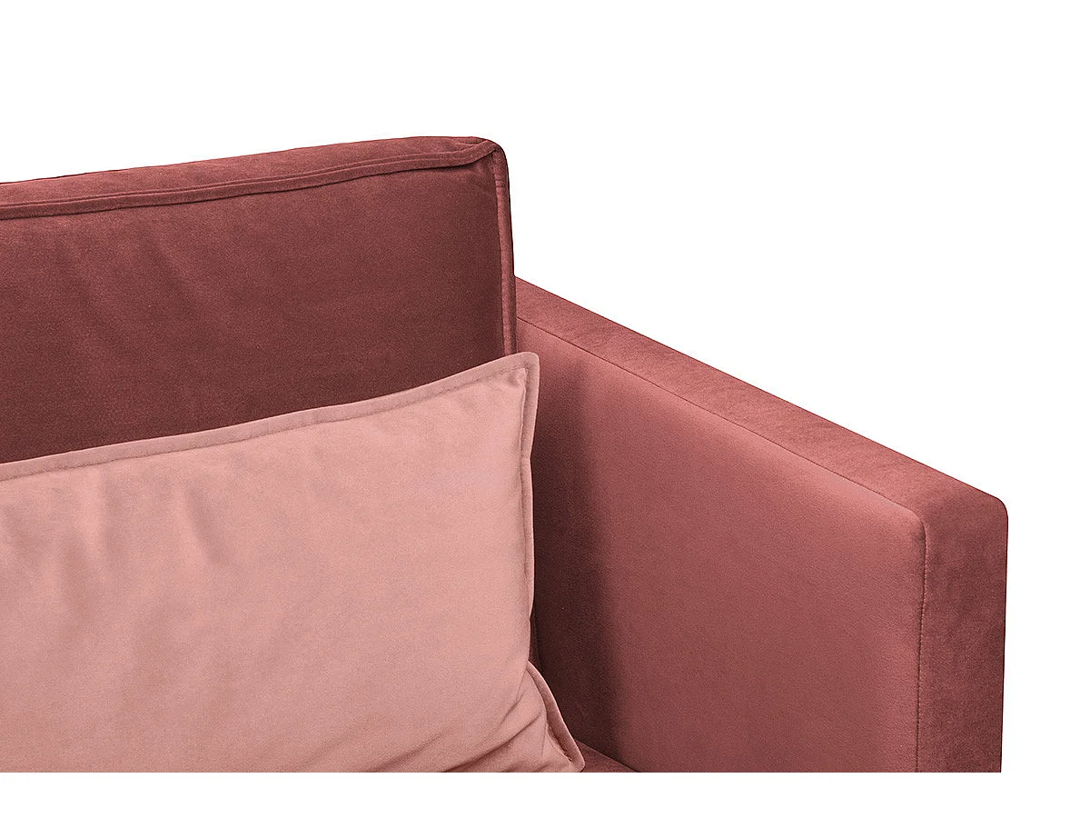 Sofa 3-Personen - Flamingorosa/Rosé - GANZO