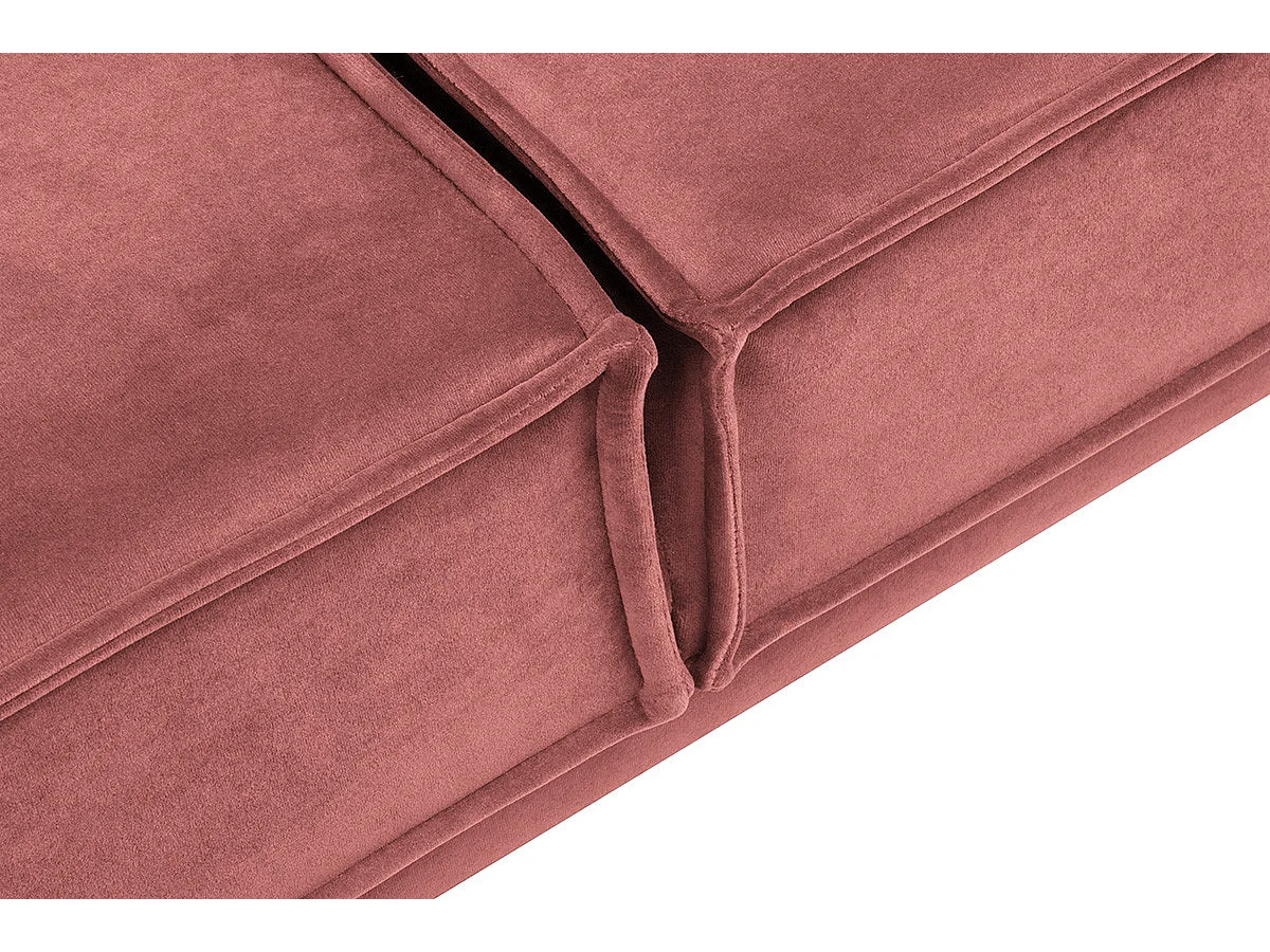 Sofa 3-Personen - Flamingorosa/Rosé - GANZO