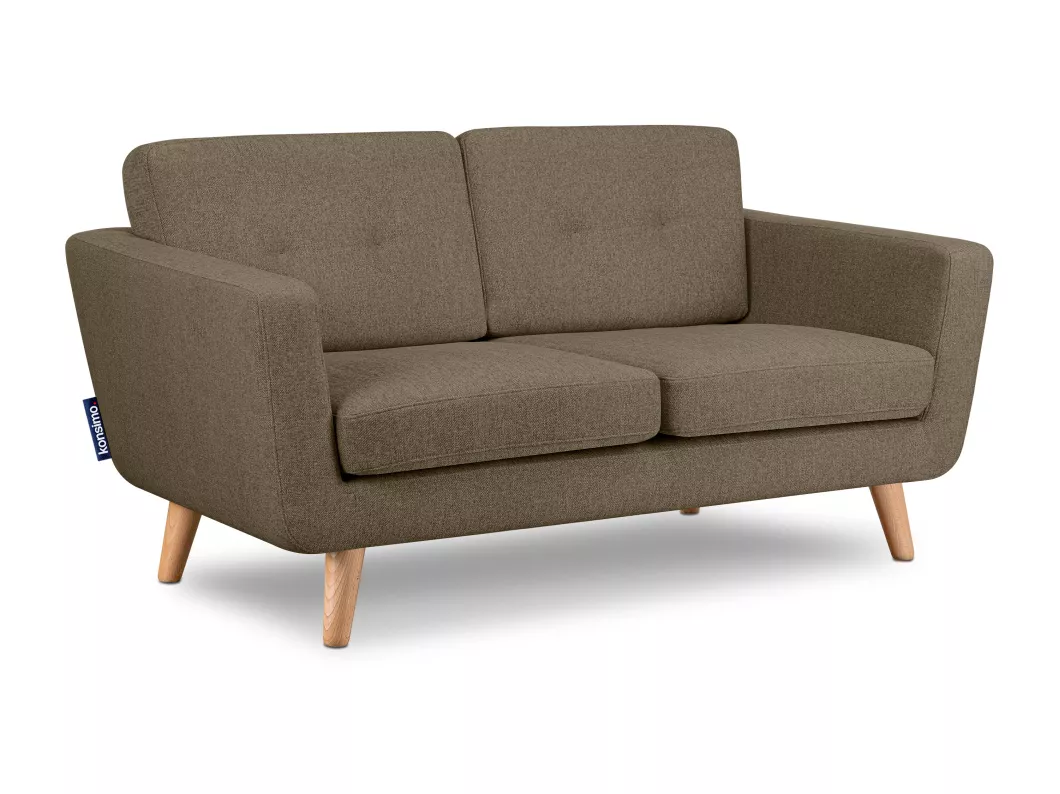 Kauf Unique Sofa 2 Personen - Kaffeebraun/Braun - TAGIO