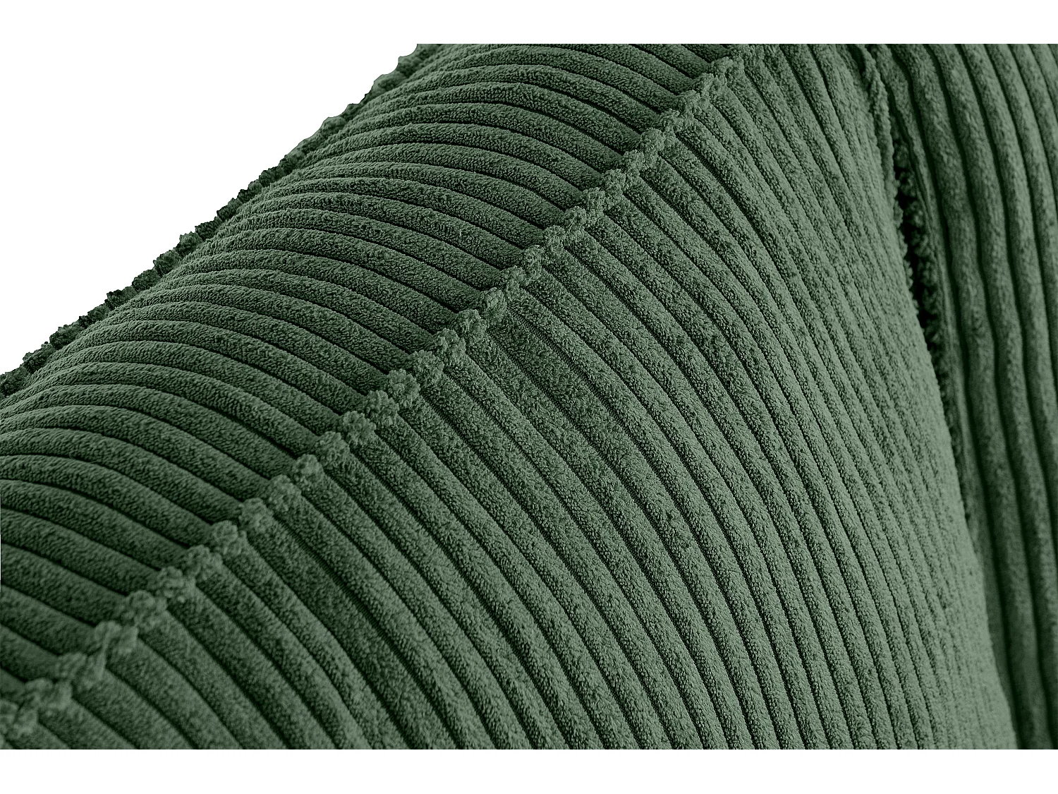 Sofa 2-Sitzer - Dunkelgrün - INVIA