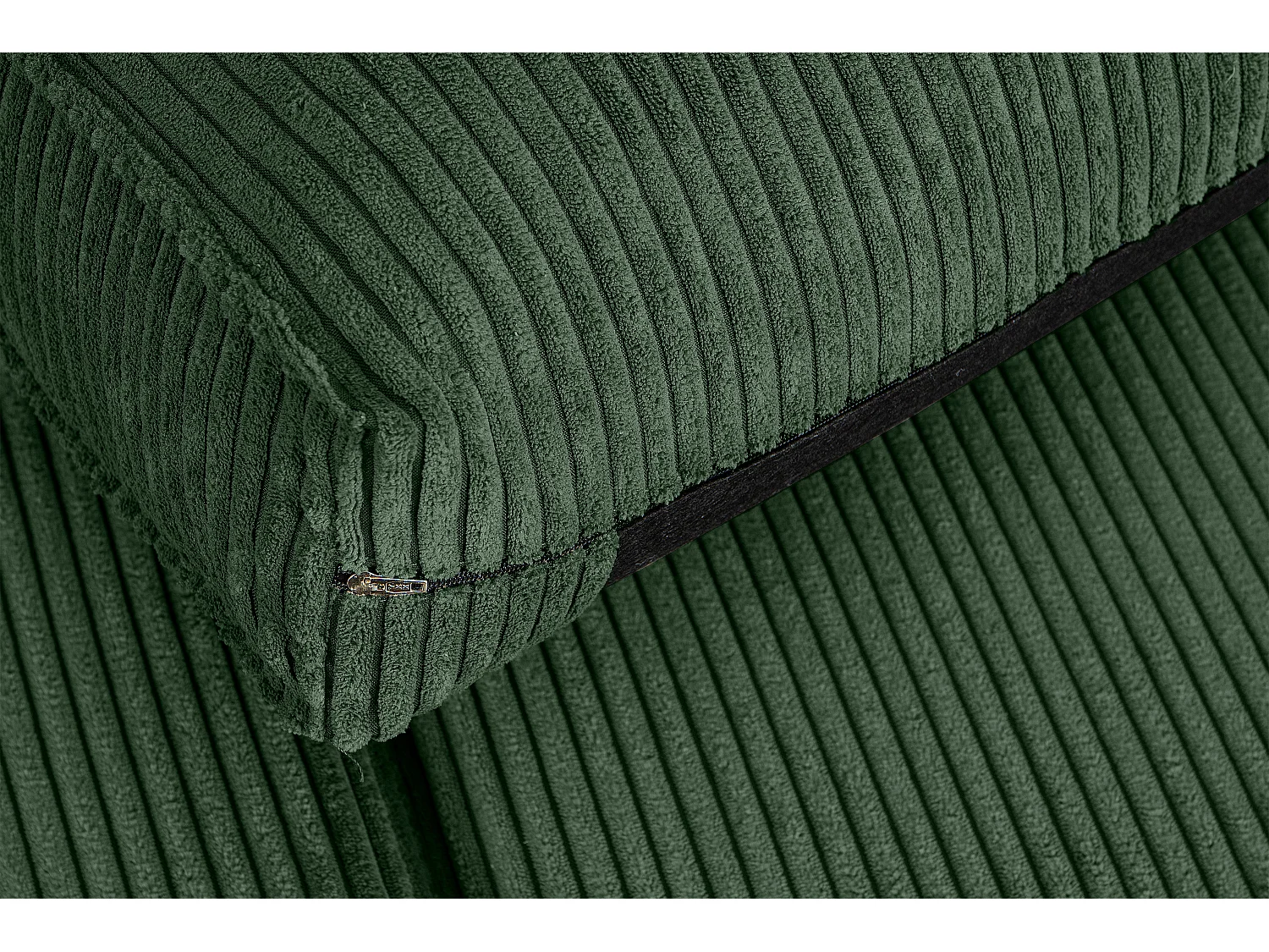 Sofa 2-Sitzer - Dunkelgrün - INVIA