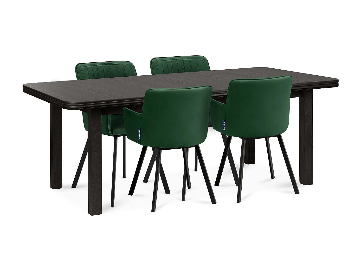 Klappbarer Esstisch  - Wenge Dekor - COSPE