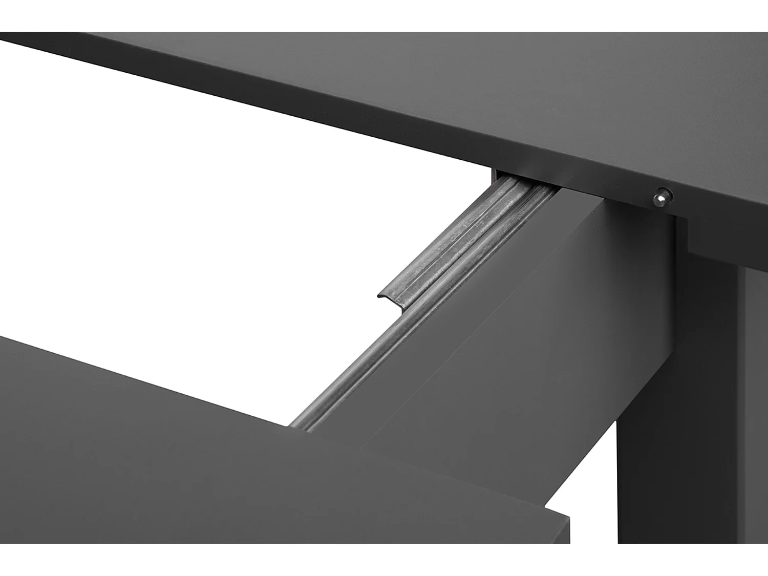 Klappbarer Esstisch  - Ausziehbar - Grau - SALUTO