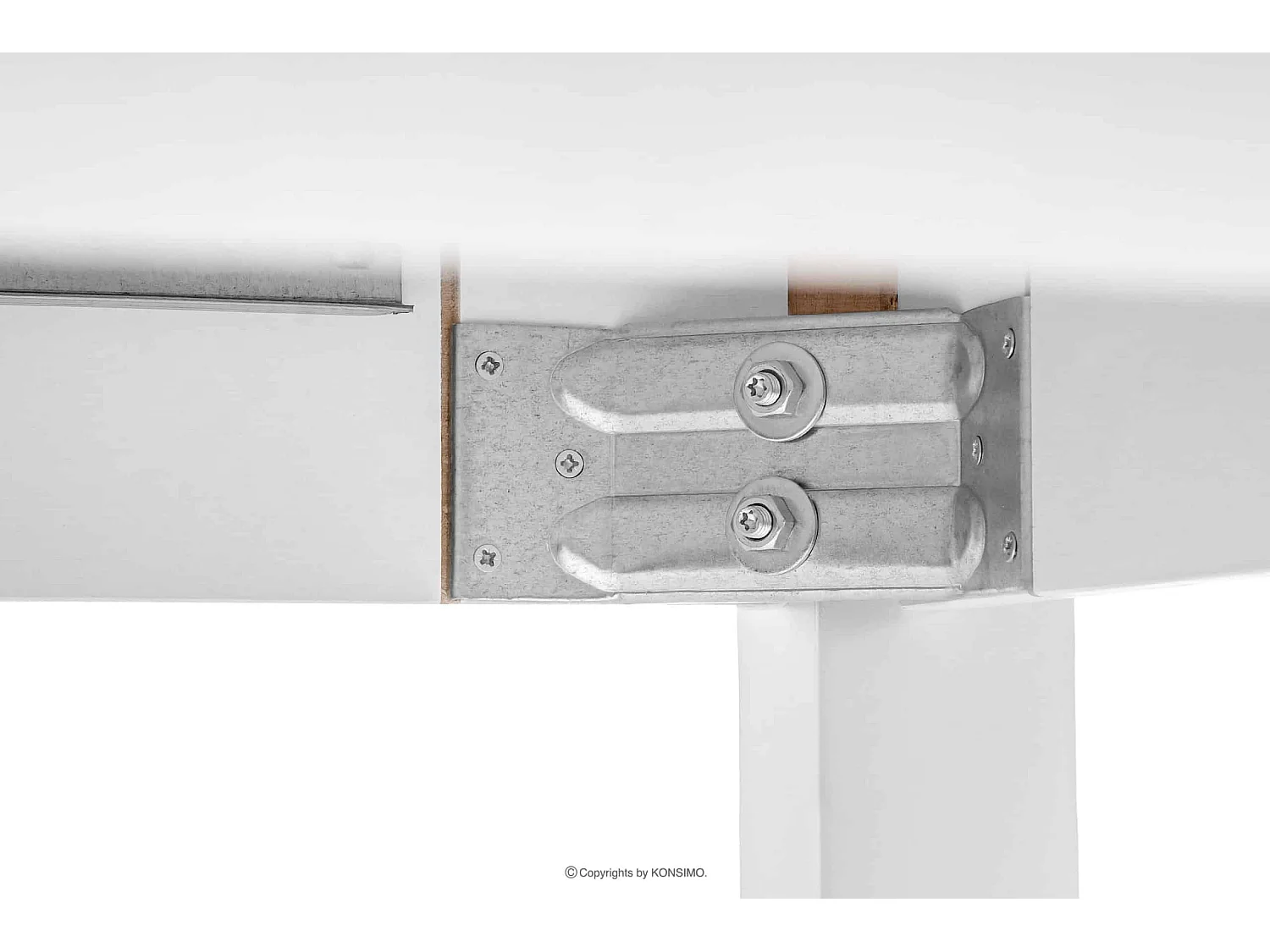 Klappbarer Esstisch  - Weiß - COSPE