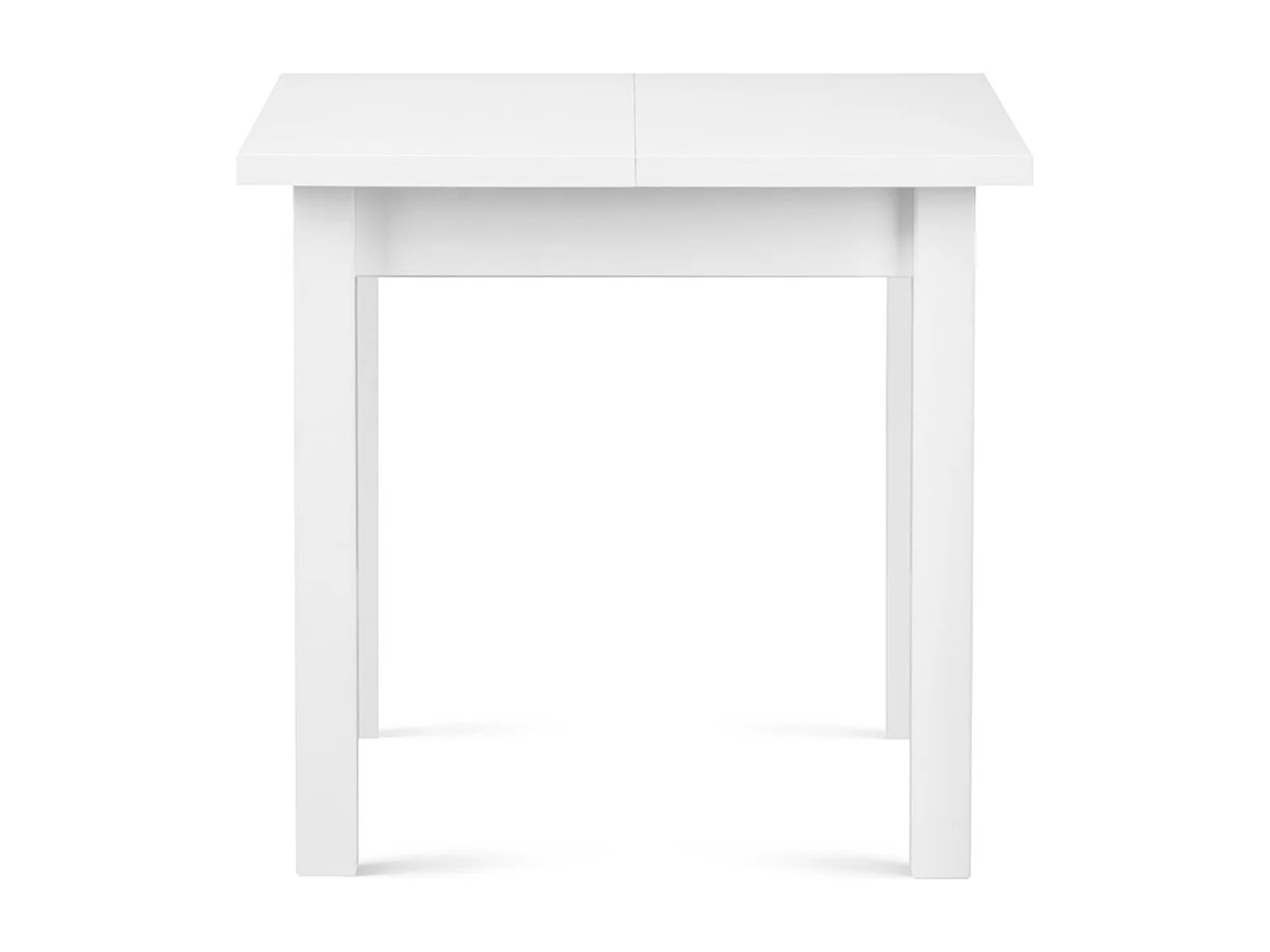 Klappbarer Esstisch  - Ausziehbar - Weiß - SALUTO