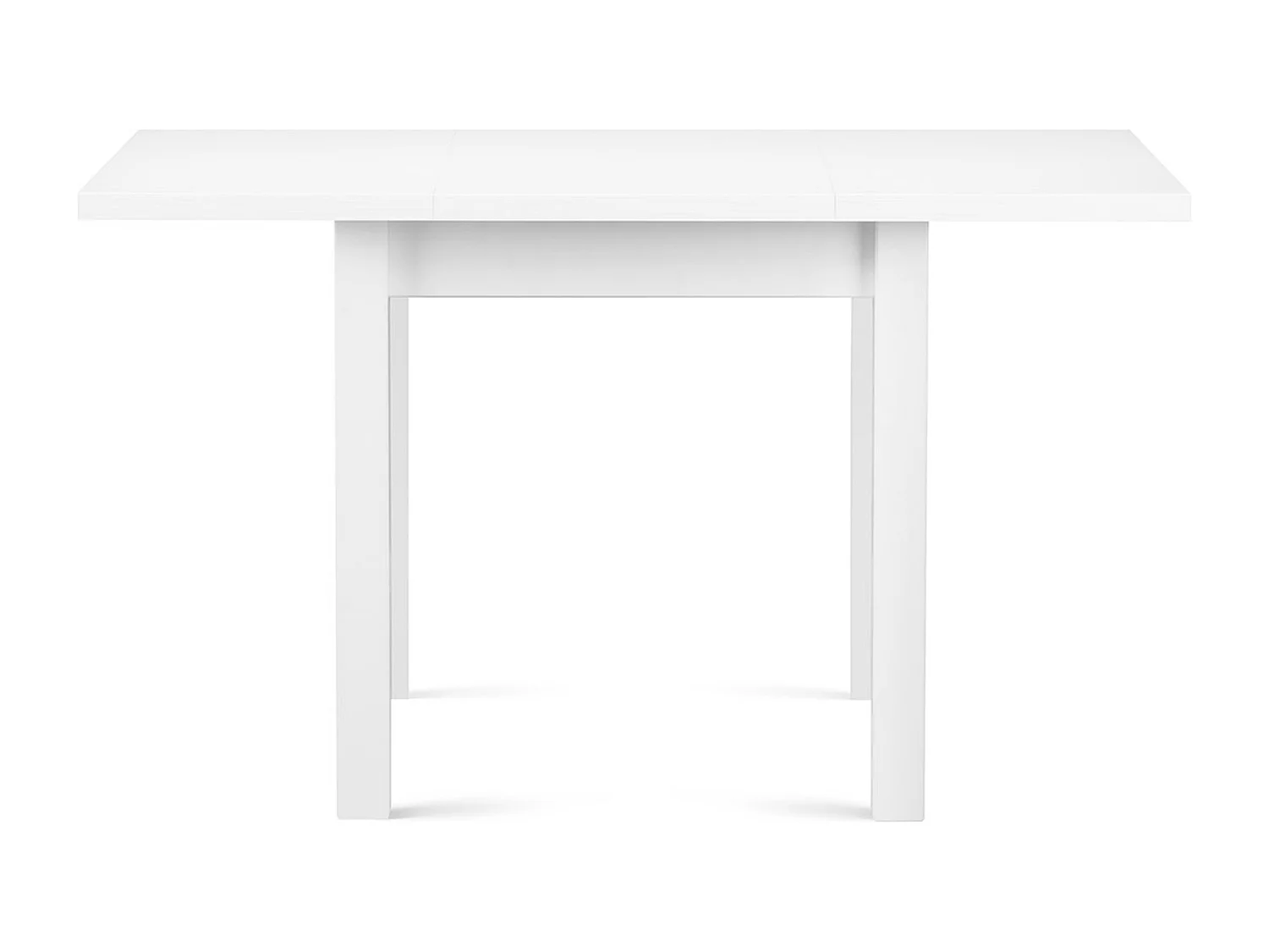 Klappbarer Esstisch  - Ausziehbar - Weiß - SALUTO