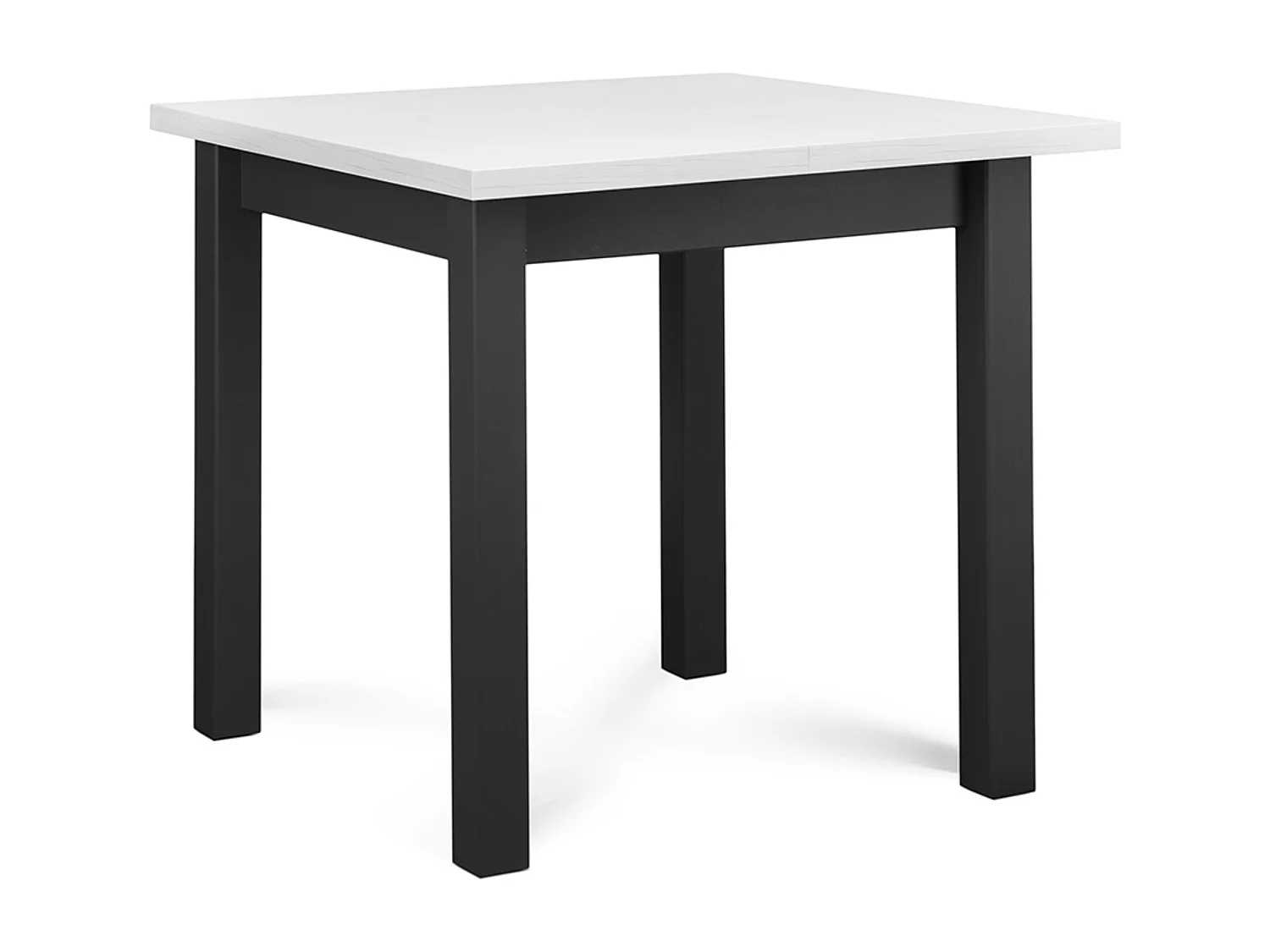 Klappbarer Esstisch  - Ausziehbar - Grau/Weiß - SALUTO