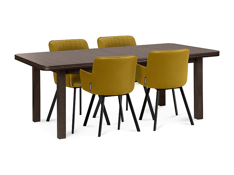 Klappbarer Esstisch  - Kastanienbraun - COSPE