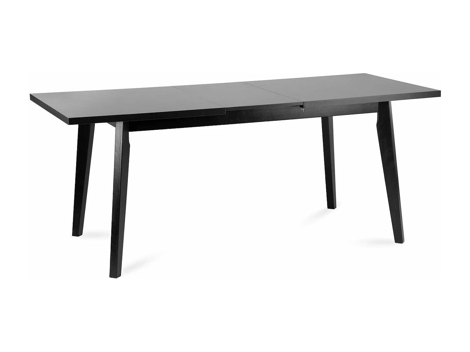 Klappbarer Esstisch  - Schwarz - RHENA