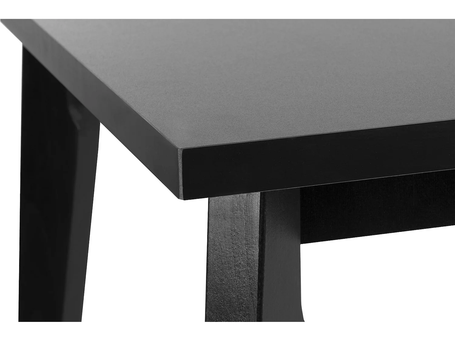 Klappbarer Esstisch  - Schwarz - RHENA