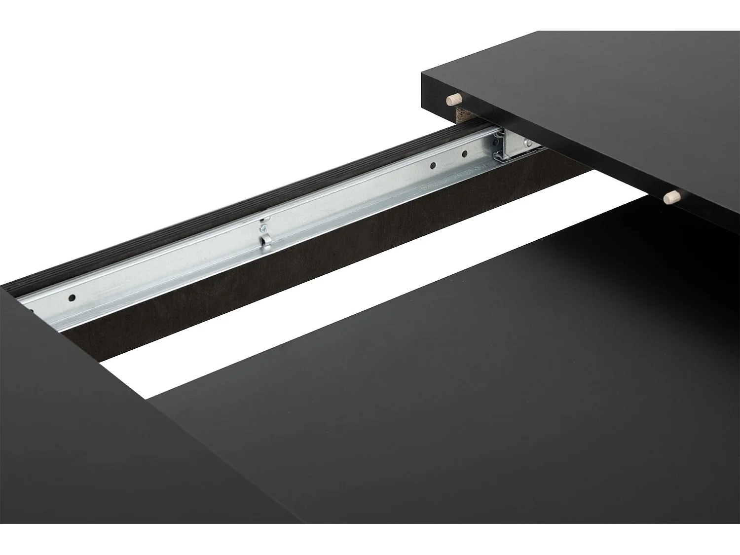 Klappbarer Esstisch  - Schwarz - RHENA