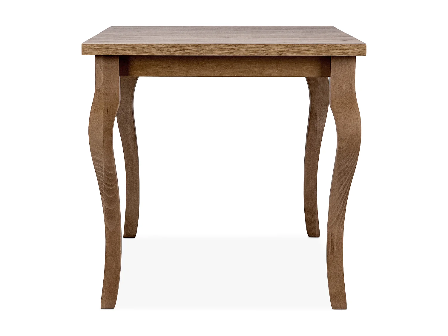 Klappbarer Esstisch  - Dunkelbraun - CABIO