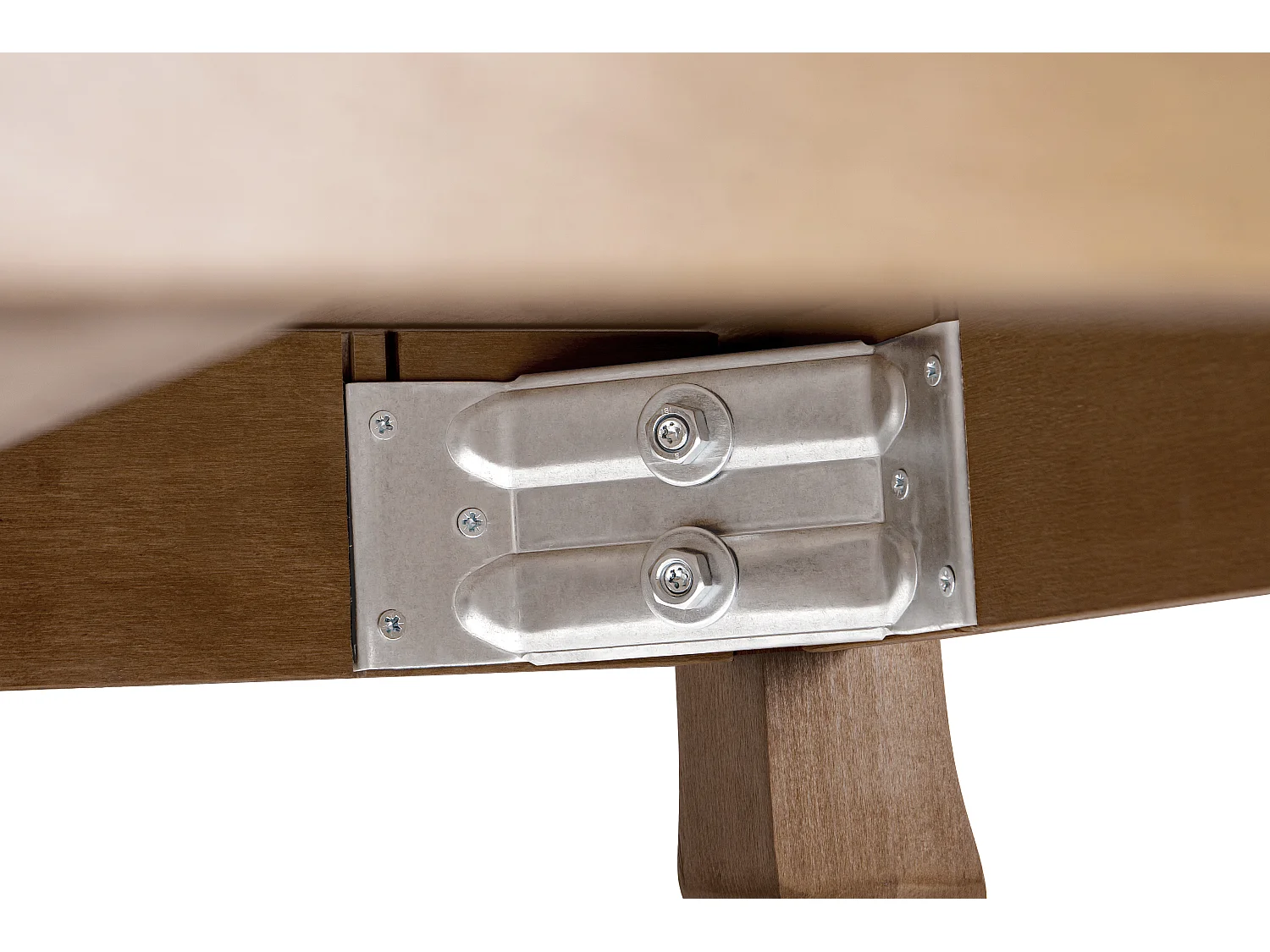 Klappbarer Esstisch  - Dunkelbraun - CABIO