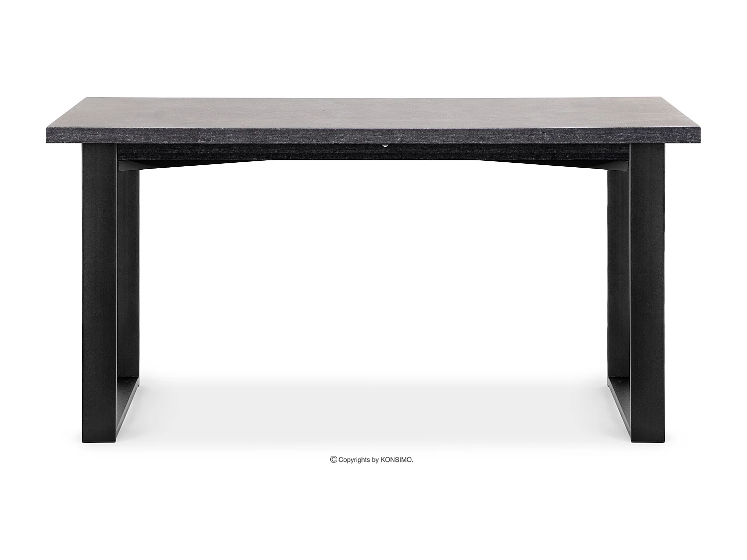 Klappbarer Esstisch  - Grau - CETO