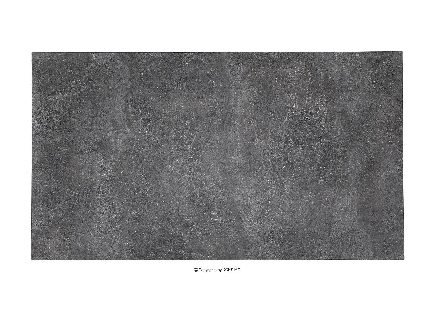 Klappbarer Esstisch  - Grau - CETO