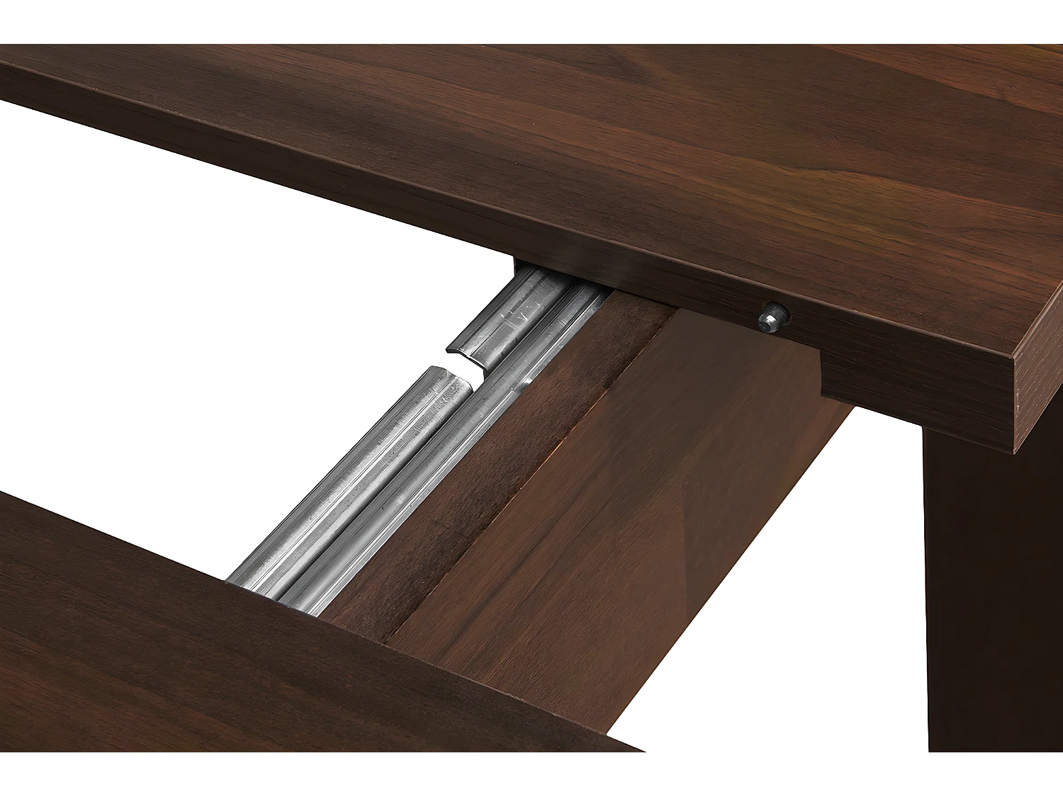 Klappbarer Esstisch  - Ausziehbar - Kastanienbraun - CENARE